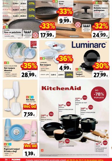 Katalog Plodine - Plodine vrijedi od 28.10. do 03.11. - stranica 38