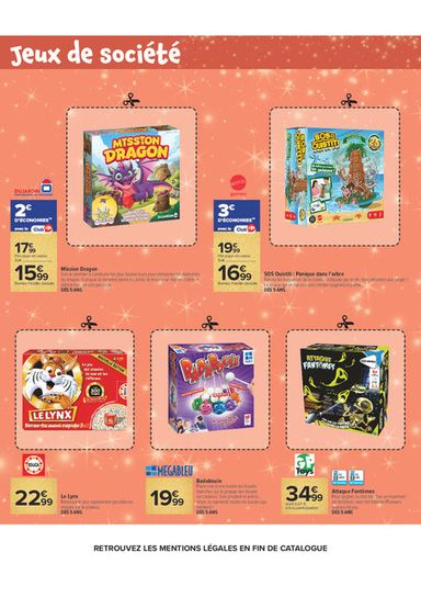 Catalogue Carrefour Market - Carrefour Market - Prêt à jouer avec nous? valable dès le 16/10 au 24/12 - page 35