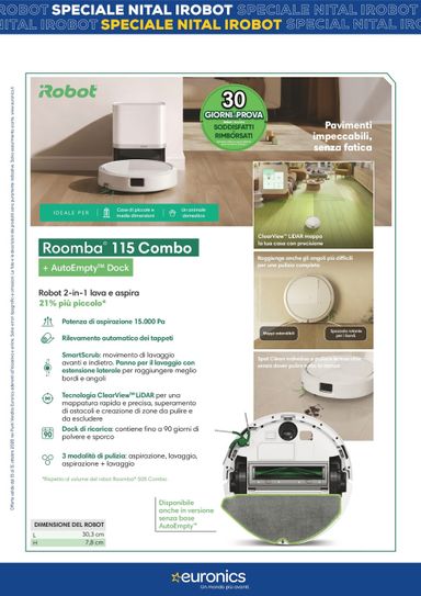 Volantino Euronics - Euronics - Nital iRobot valido dal 15/10 al 30/10 - pagina 5