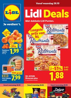 Lidl folder van maandag 26-10