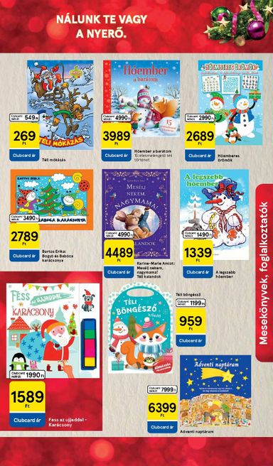 Akciós újság Tesco - Tesco - Karácsonyi játékkatalógus érvényes 10.28.-tól 11.17.-ig - 19 oldal