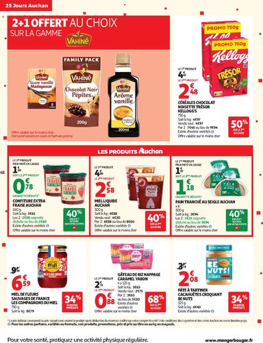 Catalogue Auchan - Auchan - 25 jours 2 hypers - Hypermarché valable dès le 03/11 au 08/11 - page 48