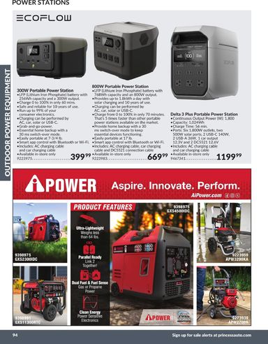 Flyer Princess Auto - Princess Auto - Outdoor Power Equipment valid since 04-21 until 12-31 - page 48