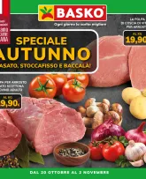 Basko - Speciale Autunno valido da martedì 20/10/2026