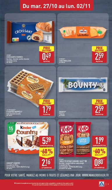 Catalogue ALDI - ALDI valable dès le 27/10 au 02/11 - page 11