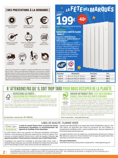 Catalogue E.Leclerc - E.Leclerc - Brico, fête des marques valable dès le 27/10 au 14/11 - page 2
