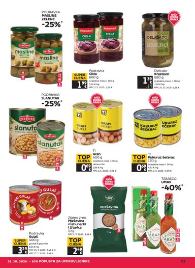 Katalog Tommy - Tommy vrijedi od 15.10. do 21.10. - stranica 23