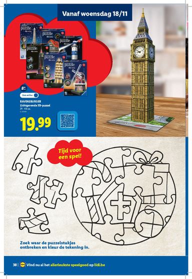 Folder Lidl - Lidl - Speelgoedboekje van 21/10 tot 24/11 - side 38