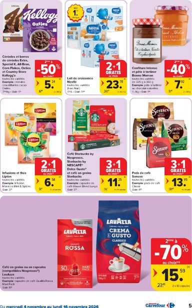 Folder Carrefour - Carrefour Hypermarchés van 04/11 tot 16/11 - side 5