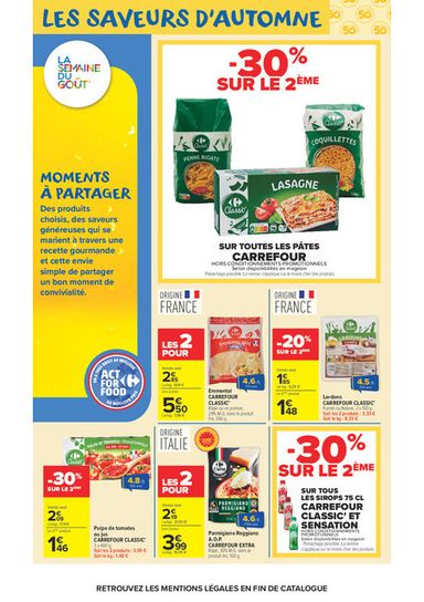 Catalogue Carrefour Market - Carrefour Market - Au Cœur du Goût valable dès le 13/10 au 25/10 - page 10