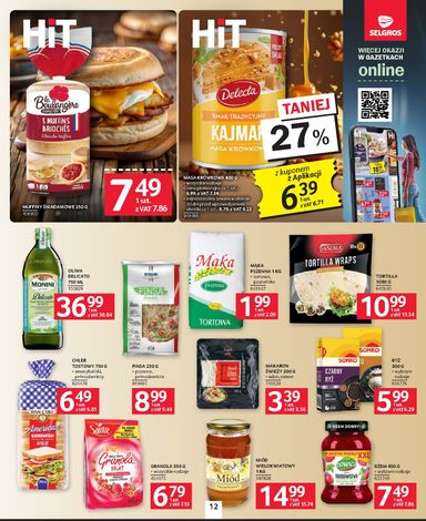 Gazetka Selgros - Selgros cash&carry - Oferta spożywcza od 22.10. do 04.11. - strona 12