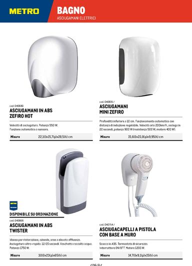Volantino METRO - Metro - Catalogo detergenza 2026 valido dal 07/01 al 31/12 - pagina 61