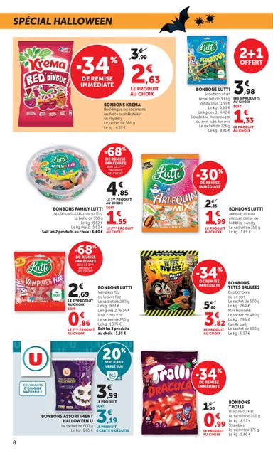 Catalogue Super U - Super U - Halloween à prix bas valable dès le 20/10 au 01/11 - page 8