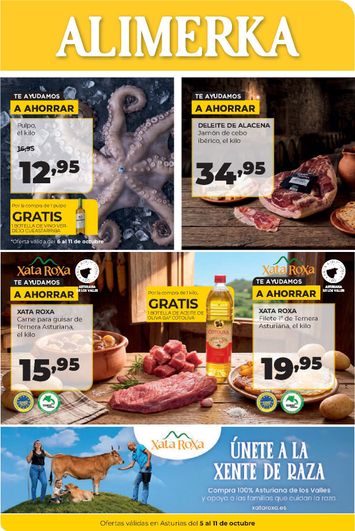 Folleto Alimerka - Alimerka del 05/10 al 11/10 - página 1