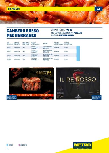 Volantino METRO - Metro - Catalogo Surgelati valido dal 01/01 al 31/12 - pagina 33