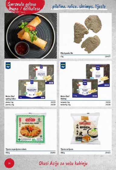 Katalog Metro - Metro - Poslovna rješenja - Azijska kuhinja vrijedi od 06.07. do 31.12. - stranica 24