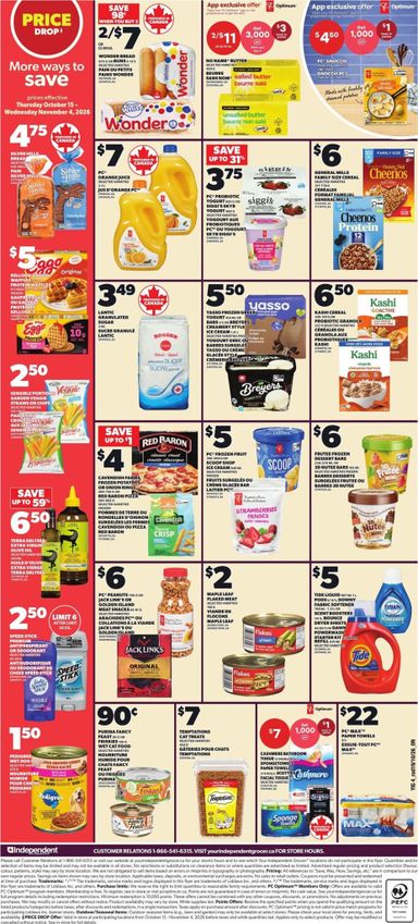 Flyer Independent Grocer - Independent Grocer valid since 10-22 until 10-28 - page 2