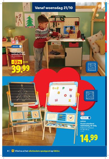 Folder Lidl - Lidl - Speelgoedboekje van 21/10 tot 24/11 - side 8