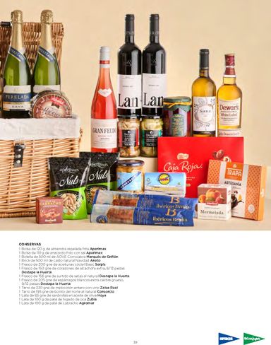 Folleto El Corte Inglés - El Corte Inglés - Cestas de Navidad del 09/10 al 25/12 - página 39