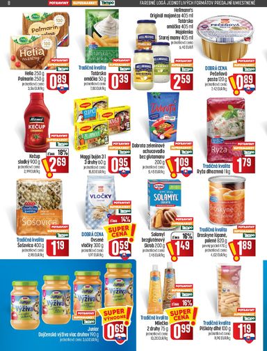 Leták COOP Jednota - COOP Jednota od 29.10. do 04.11. - strana 8