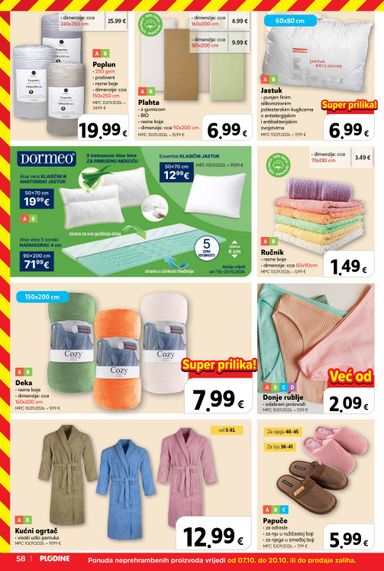 Katalog Plodine - Plodine vrijedi od 14.10. do 20.10. - stranica 58