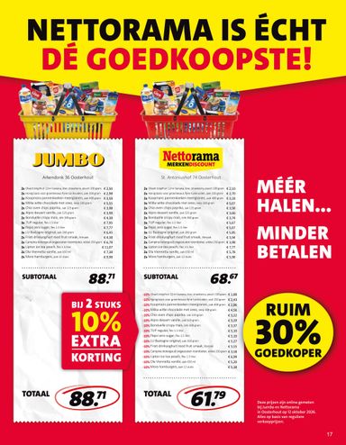 Folder Nettorama - Nettorama van 26-10 tot 01-11 - side 17