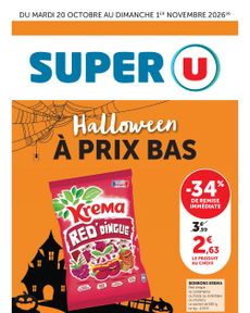 Super U - Halloween à prix bas