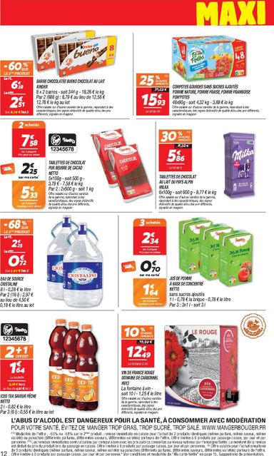 Catalogue Netto - Netto - Maxi Volumes valable dès le 27/10 au 09/11 - page 12