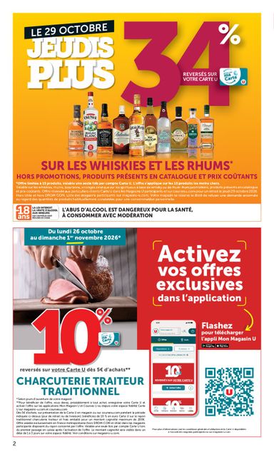 Catalogue Super U - Super U valable dès le 27/10 au 08/11 - page 2
