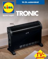 Lidl - Nonfood, érvényes csütörtöktől 2026.10.29.
