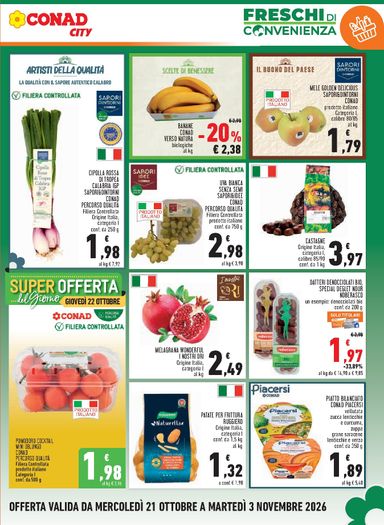 Volantino Conad City - Conad City - Roma, Viterbo valido dal 21/10 al 03/11 - pagina 3