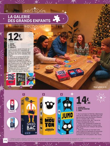 Catalogue E.Leclerc - E.Leclerc - Jouets valable dès le 13/10 au 05/12 - page 116