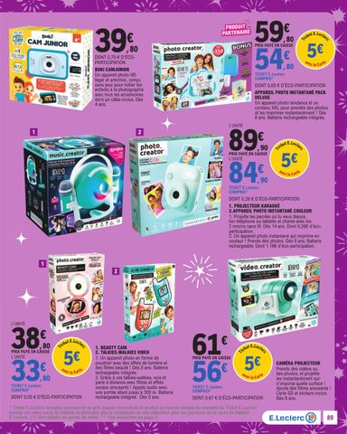 Catalogue E.Leclerc - E.Leclerc - Jouets de Noël valable dès le 20/10 au 05/12 - page 89