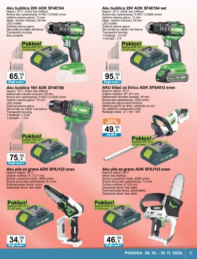 Katalog KTC - KTC - Tehnika I Posuđe Black Friday vrijedi od 28.10. do 10.11. - stranica 21