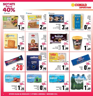 Volantino Conad Superstore - Conad Superstore valido dal 21/10 al 01/11 - pagina 4
