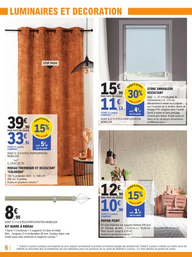 Catalogue E.Leclerc - E.Leclerc - Brico, fête des marques valable dès le 27/10 au 14/11 - page 6