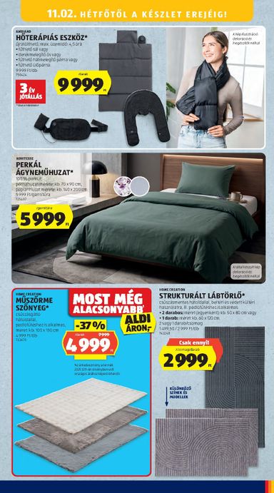 Akciós újság Aldi - Aldi - Középső sor termékei érvényes 10.29.-tól 11.04.-ig - 11 oldal