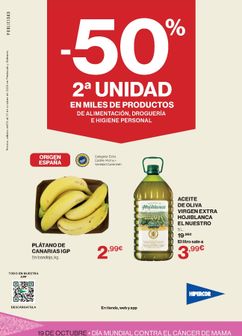 Hipercor folleto válido a partir del jueves 15/10