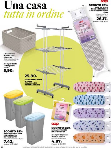 Volantino Coop Firenze - Coop Firenze - La casa cambia stagione valido dal 08/10 al 04/11 - pagina 18