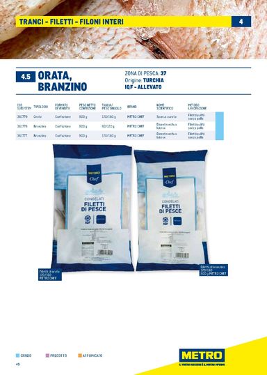 Volantino METRO - Metro - Catalogo Surgelati valido dal 01/01 al 31/12 - pagina 49