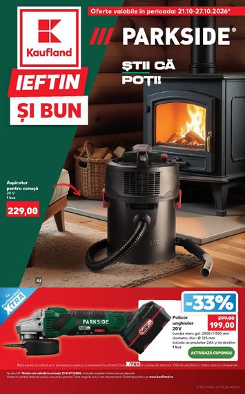 Catalogul Kaufland - Kaufland - Nonfood de la 21.10. până la 27.10. - pagina 1