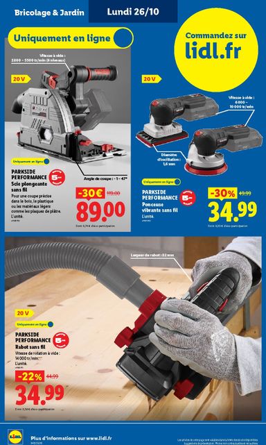 Catalogue Lidl - Lidl valable dès le 22/10 au 28/10 - page 8