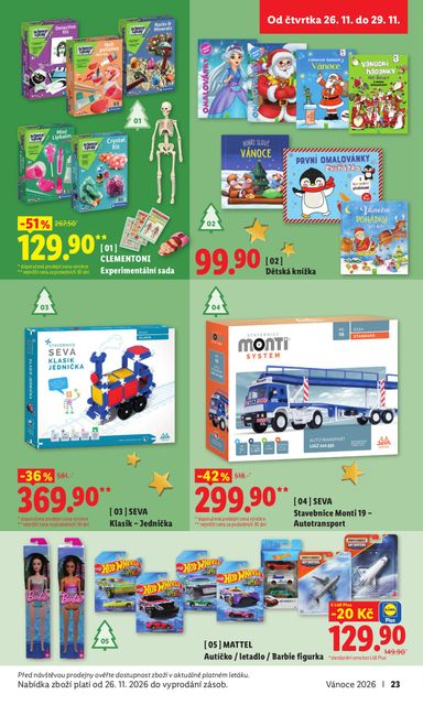 Leták Lidl - Lidl - Vánoční inspirace od 19.10. do 20.12. - strana 23