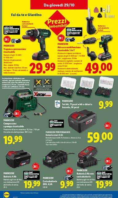 Volantino Lidl - Lidl valido dal 29/10 al 04/11 - pagina 34