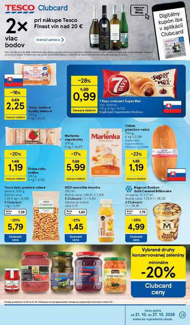 Leták Tesco - Tesco od 21.10. do 27.10. - strana 29