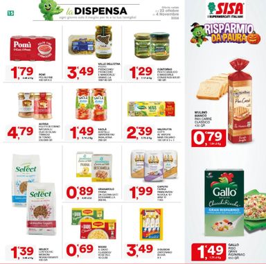 Volantino Sisa - Sisa valido dal 22/10 al 04/11 - pagina 15