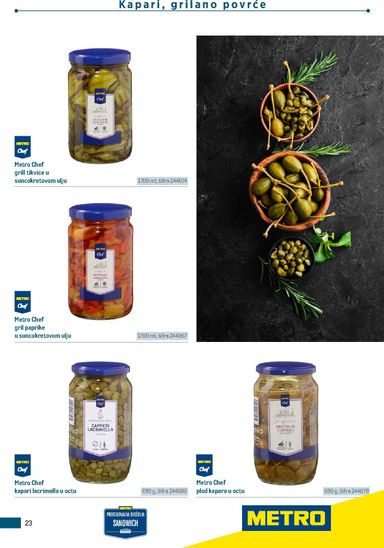 Katalog Metro - Metro - Poslovna rješenja - Sendvič vrijedi od 04.03. do 31.12. - stranica 23