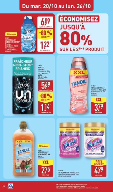 Catalogue ALDI - ALDI valable dès le 20/10 au 26/10 - page 22