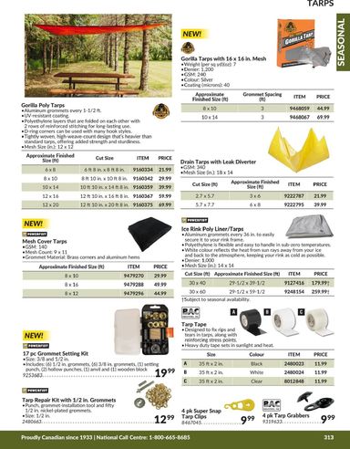 Flyer Princess Auto - Princess Auto - Seasonal valid since 04-21 until 12-31 - page 56