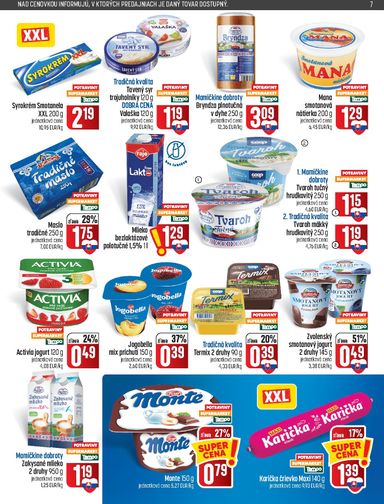 Leták COOP Jednota - COOP Jednota od 29.10. do 04.11. - strana 7